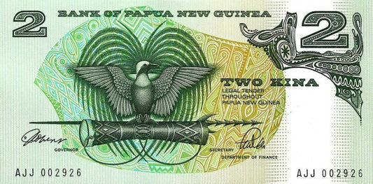 Papua N. Guiné - 2 Kina 1992 (# 12a)
