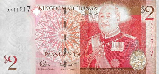 Tonga - 2 Pa´anga 2008 (# 38)