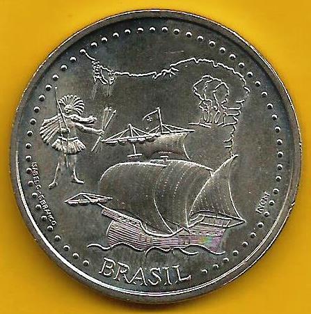 Portugal - 200$00 1999 (Km# 718) Brasil