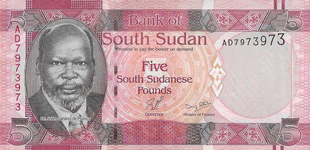 Sudão Sul - 5 Libras 2011 (# 6A)