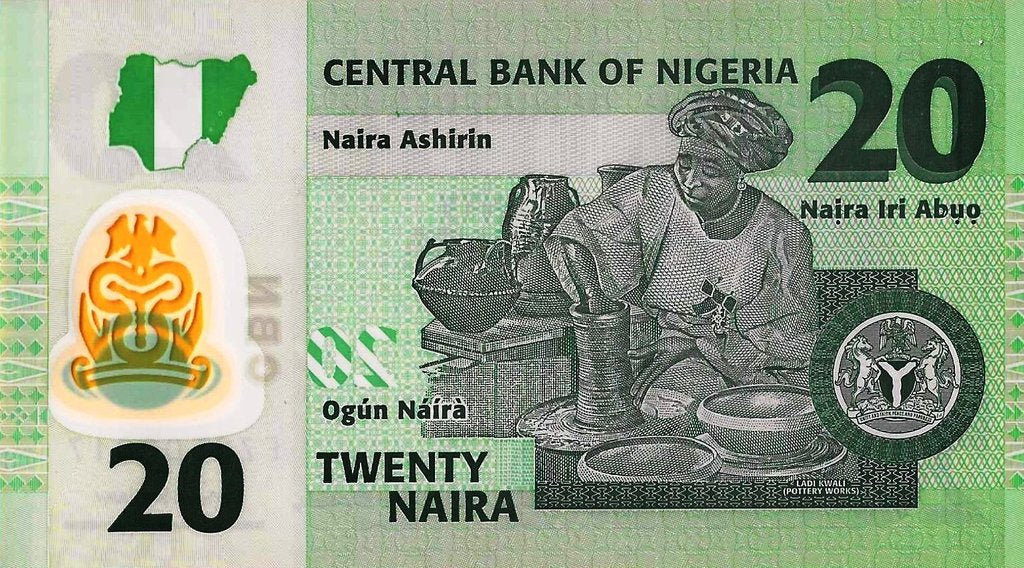 Nigeria - 20 Naira 2020 (# 34r)