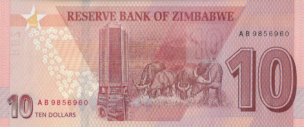 Zimbabwé - 10 Dolares 2020 (# 103a)