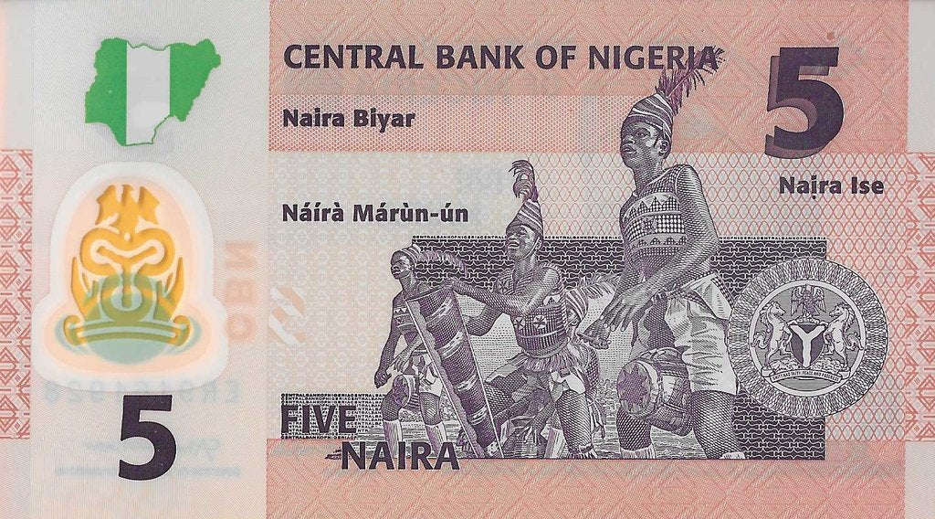Nigeria - 5 Naira 2020 (# 38K)