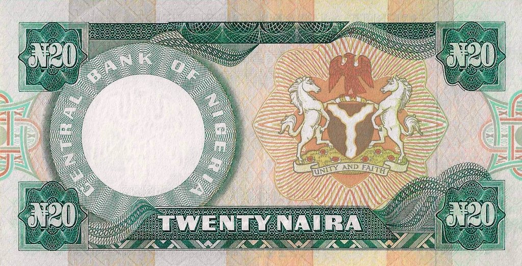 Nigeria - 20 Naira 1984 (# 26c)