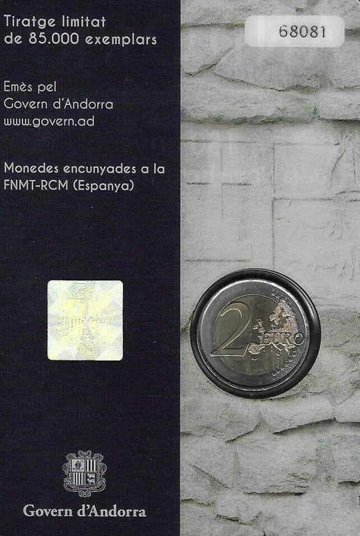 Andora - 2 Euro 2016 (Km#..) Reforma