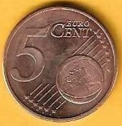 Luxemburgo - 5 Centimos 2013 (Km# 77)