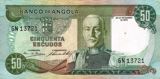 Angola - 50$00 1972 (# 100)