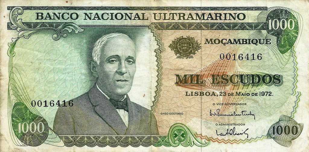 Moçambique - 1000$00 1972 (# 115)