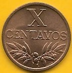 Portugal - X Centavos 1964 (Km# 583)