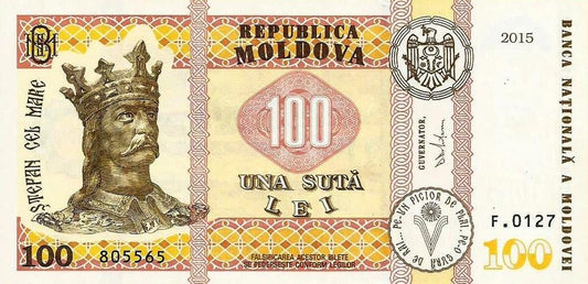 Moldavia - 100 Lei 2015 (# 25a)