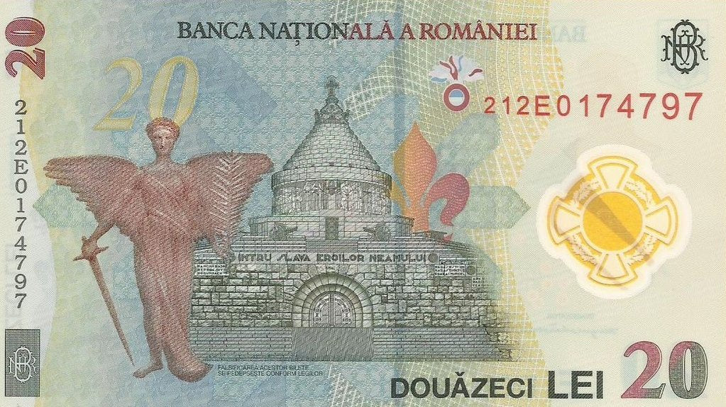 Roménia - 20 Lei 2021 (# 119Aa)