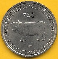 Portugal - 5$00 1983 (Km# 618) Fao