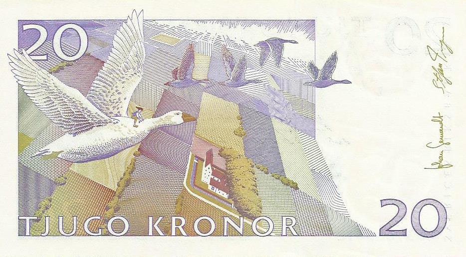 Suécia - 20 Kronor 2008 (# 63c)