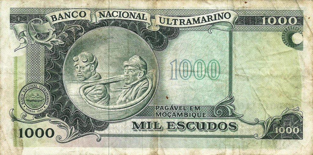 Moçambique - 1000$00 1972 (# 115)