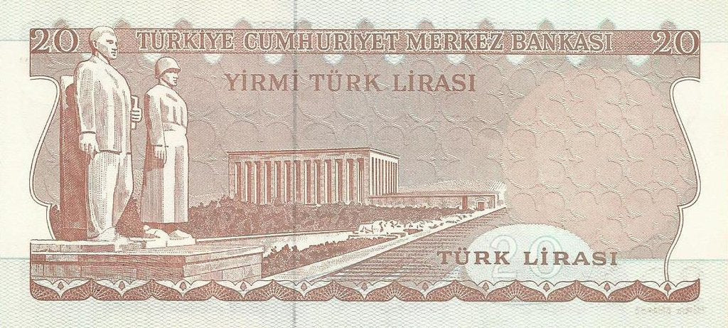 Turquia - 20 Liras 1974 (# 187a)