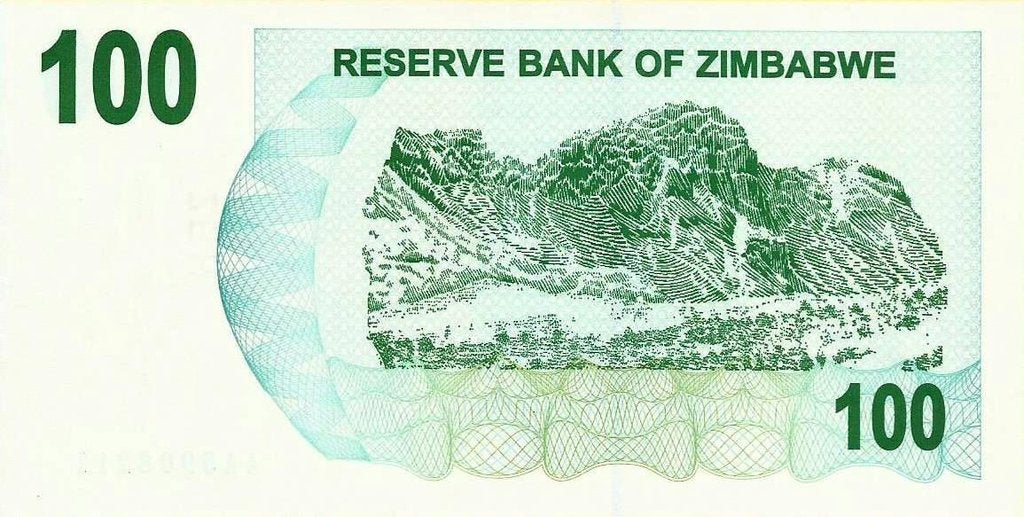 Zimbabwé - 100 Dolares 2006 (# 42)