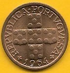 Portugal - X Centavos 1964 (Km# 583)