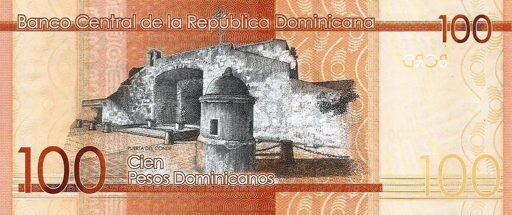 Rep. Dominicana - 100 Pesos 2015 (# 190b)
