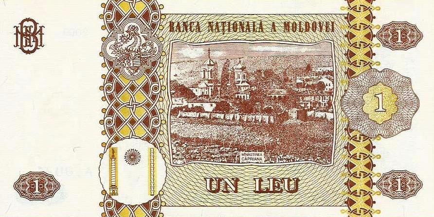 Moldavia - 1 Leu 2002 (Km# 8f)