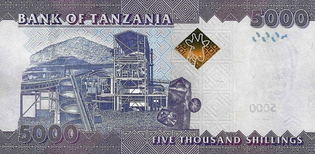 Tanzania - 5000 Shillings 2020 (# 43c)