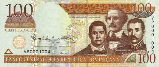 Rep. Dominicana - 100 Pesos 2010 (# 177c)