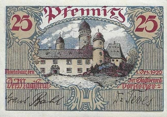 Alemanha - 25 Pfennig 1920 (# SS0898)