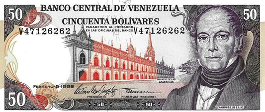 Venezuela - 50 Bolivares 1998 (# 65f)