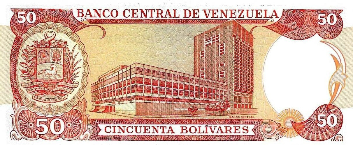Venezuela - 50 Bolivares 1998 (# 65f)