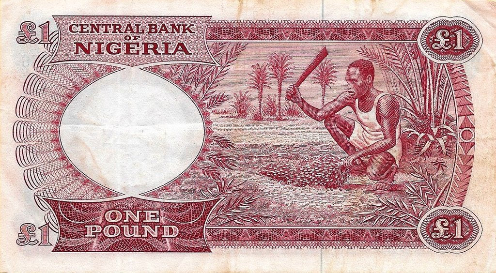 Nigeria - 1 Libra 1967 (# 8)