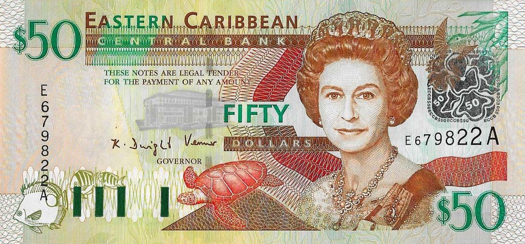 Anguila - 50 Dolares 2003 (# 45a)