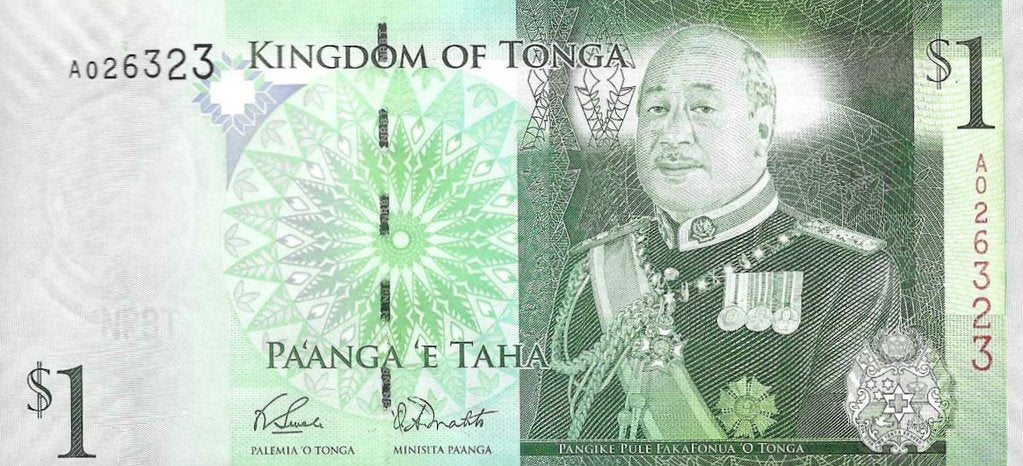 Tonga - 1 Pa´anga 2008 (# 37)
