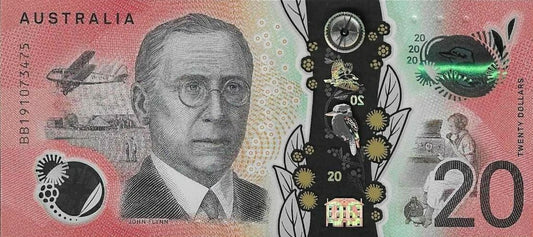 Australia - 20 Dolares 2019 (# 64b)