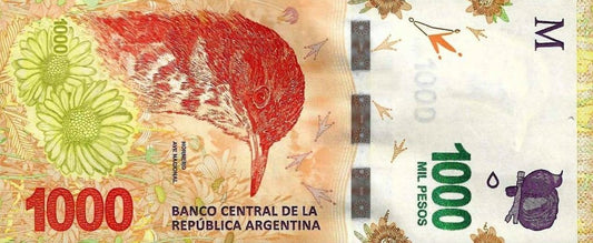Argentina - 1000 Pesos 2017 (# 366)