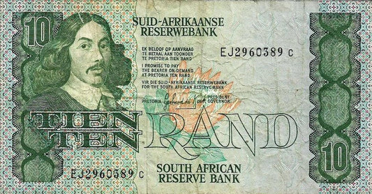 Africa Sul - 10 Rands 1978/93 (# 120d)