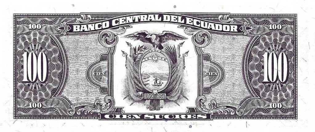 Equador - 100 Sucres 1991 (# 123Aa)