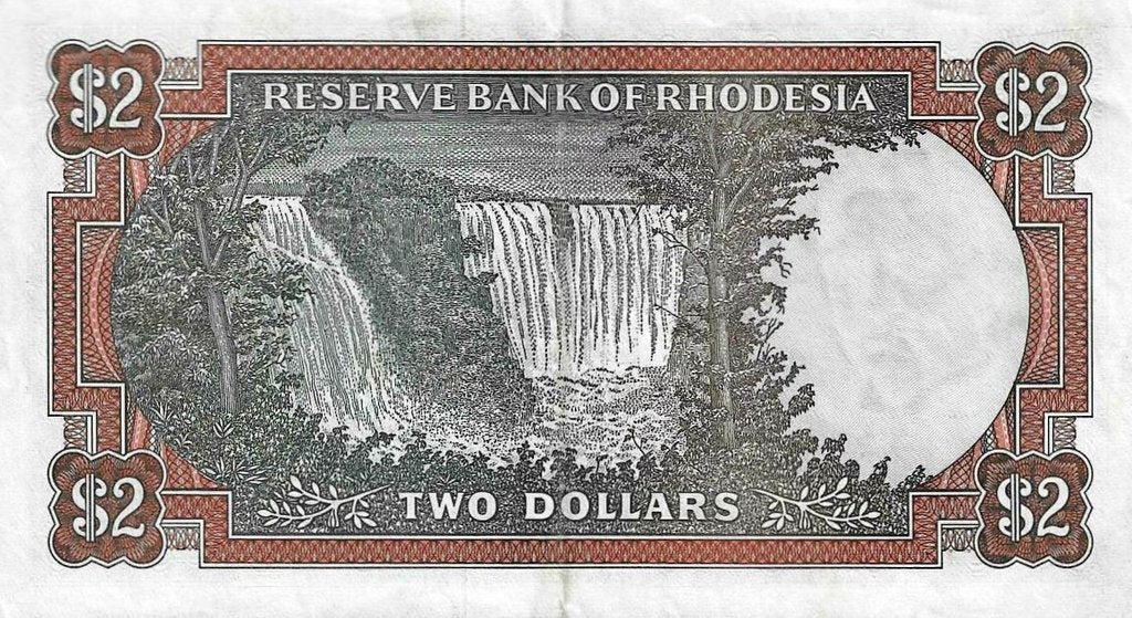 Rodésia - 2 Dolares 1975 (# 31i)