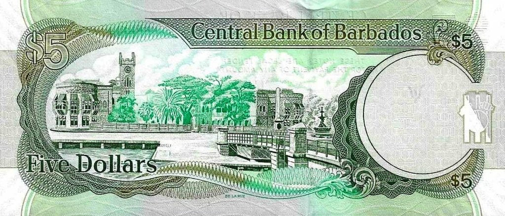 Barbados - 5 Dolares 2012 (# 67c)