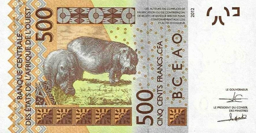 Guiné Bissau - 500 Francos 2018 (# 919s)