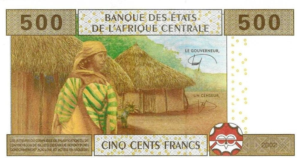 Guine Equatorial - 500 Francos 2002 (# 506Fd)