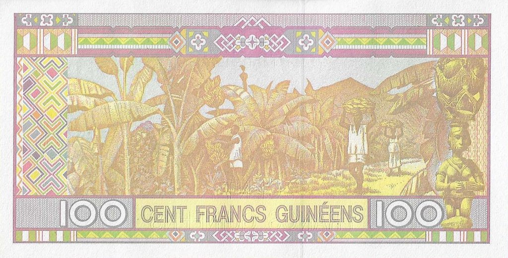 Guiné B. Central - 100 Francos 2015 (# A47)