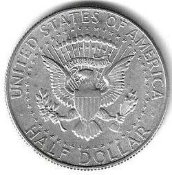 USA - 50 Cents 1968 (Km# 202a)