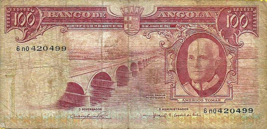 Angola - 100$00 1962 (# 94)