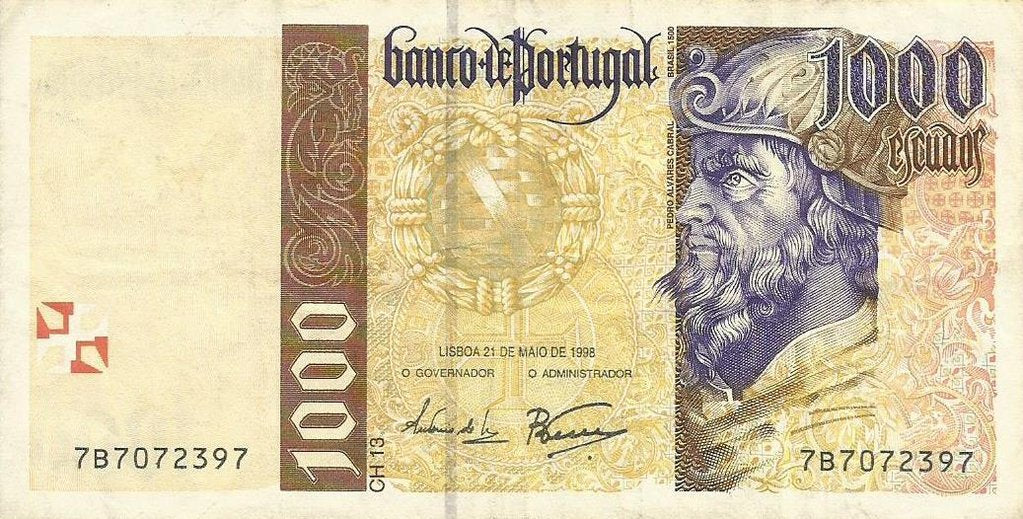 Portugal - 1000$00 1998 (# 188c)