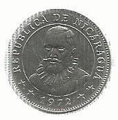 Nicaragua - 10 Centavos 1972 (Km# 17.2a)