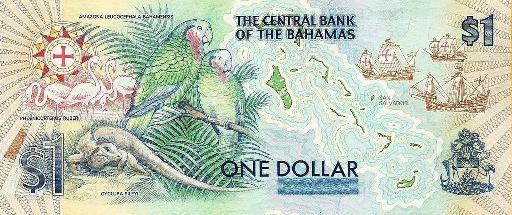 Bahamas - 1 Dolar 1992 (# 50)