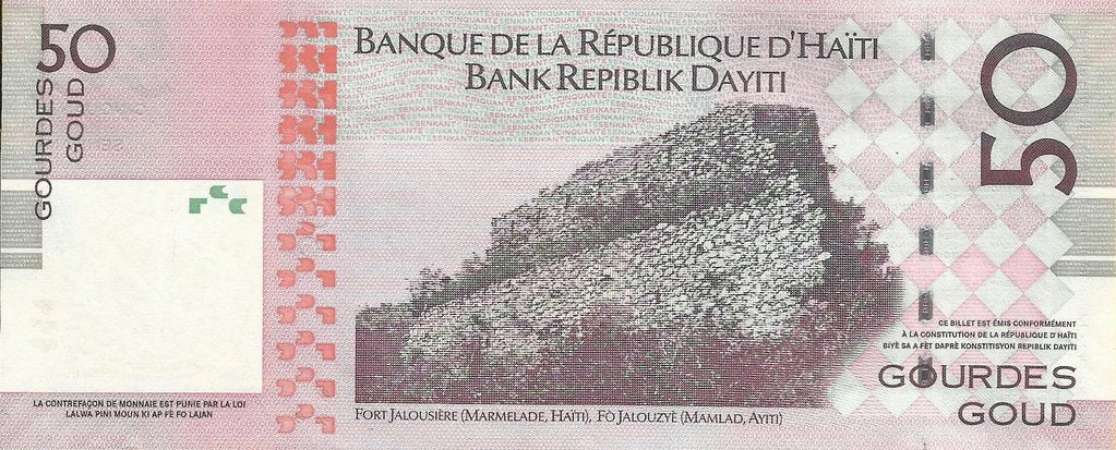Haiti - 50 Gourdes 2014 (# 274)
