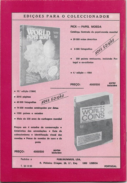 Revista Moeda - Abril 1984