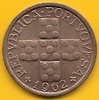 Portugal - X Centavos 1962 (Km# 583)