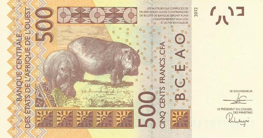 Niger - 500 Francos 2019 (# 619h)