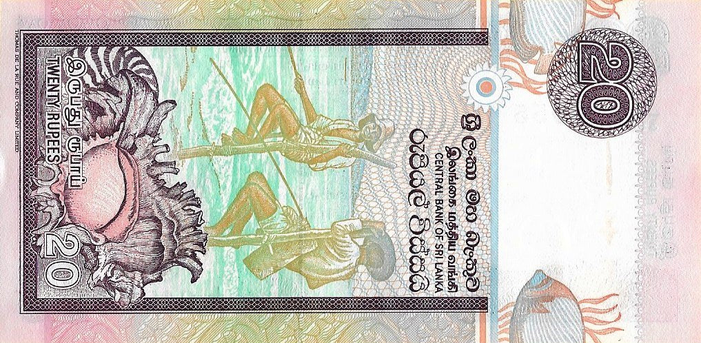 Sri Lanka - 20 Rupias 2005 (# 109d)